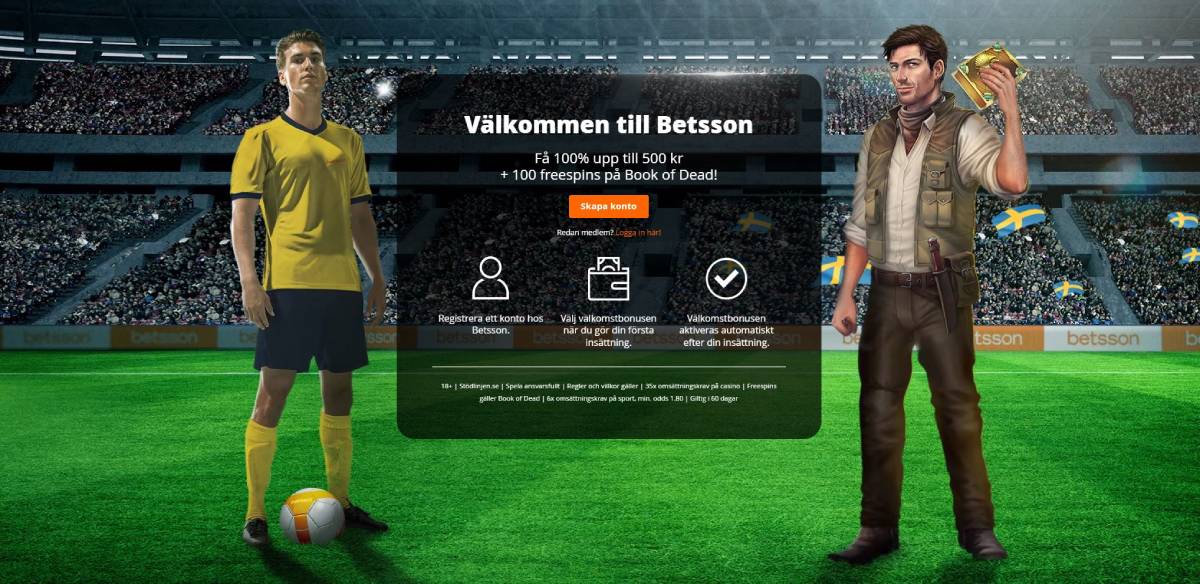 betsson bonus