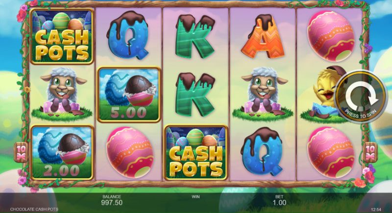 slot pot uang coklat