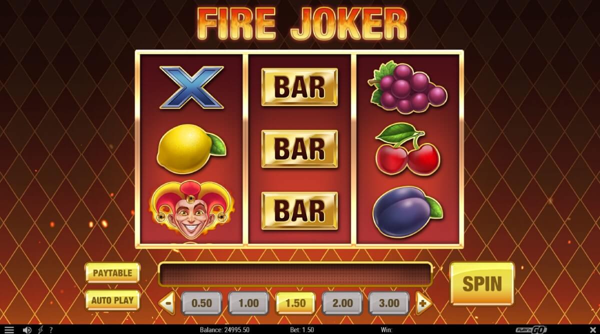 Fire Joker Play N Go