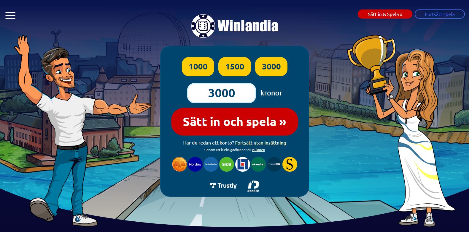 winlandia casino logga in