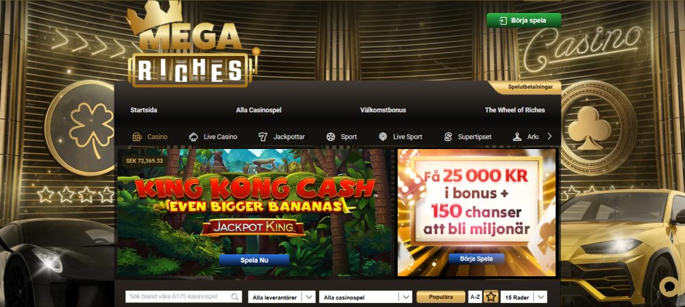 megariches casino spel